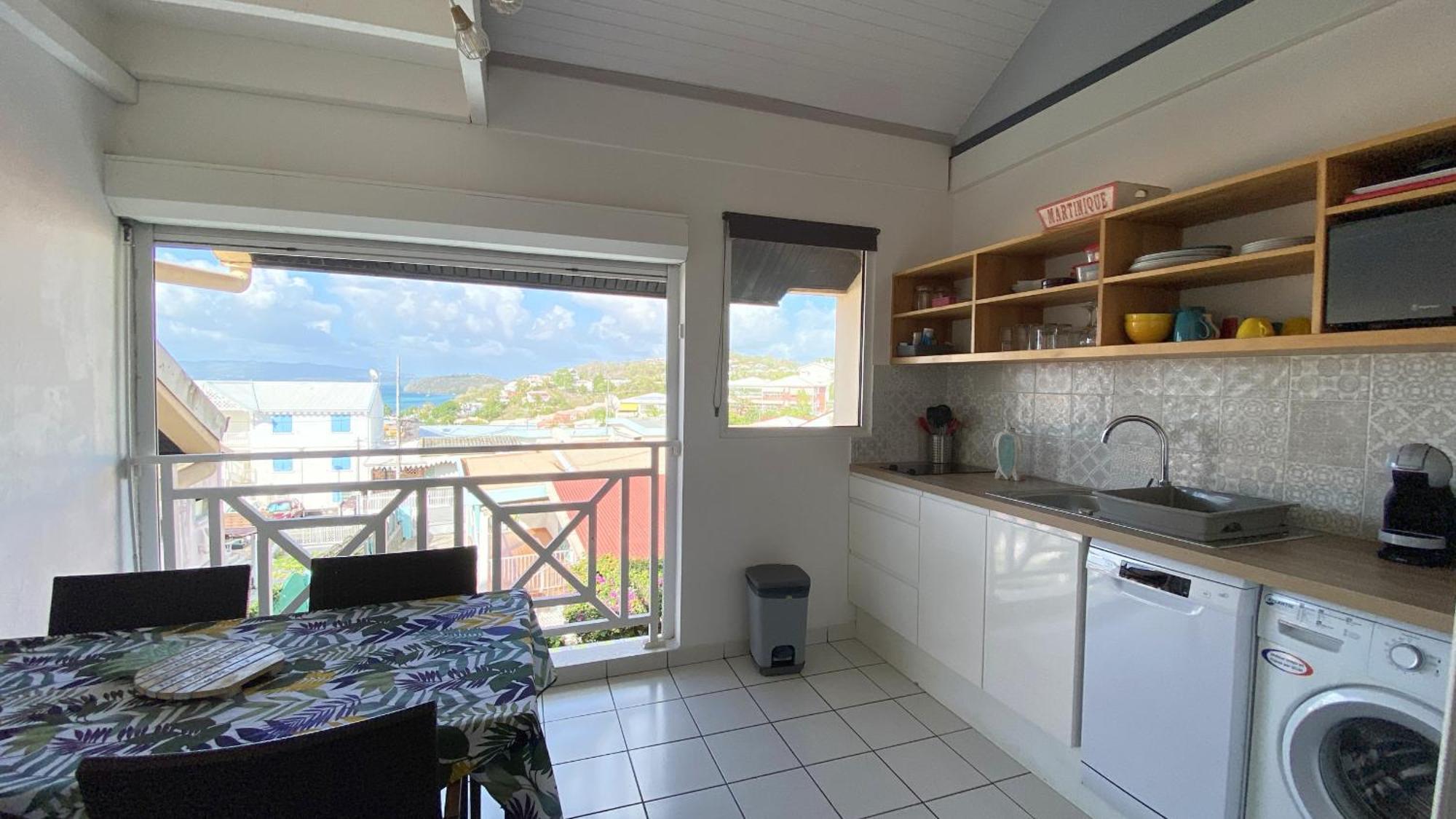 Ti Caraibes, Appartement T3 Atypique, Vue Mer, Piscine Et Proche Plage Les Trois-Ilets Dış mekan fotoğraf